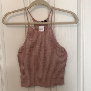 Brandy Melville 1size knitted halter top